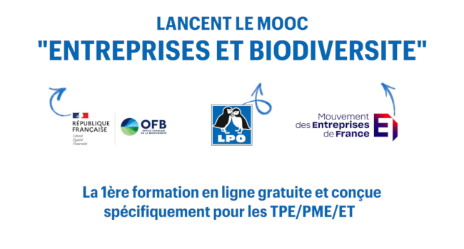 Annonce du lancement du MOOC "entreprises et biodiversité"